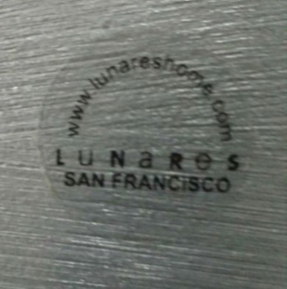 LUNARES Designer Metalware Bowl from Neiman Marcus, 16" x 9" x 5" - Picture 5 of 11